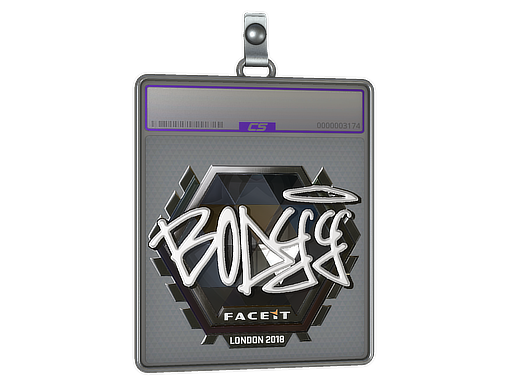 Sticker Slab | bodyy (Foil) | London 2018
