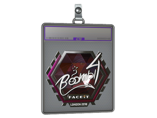 Sticker Slab | Boombl4 (Foil) | London 2018