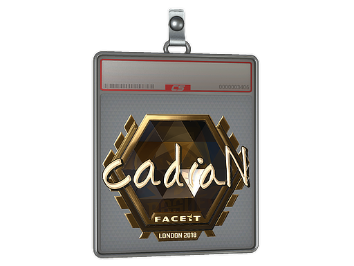 Sticker Slab | cadiaN (Gold) | London 2018