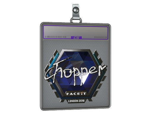 Sticker Slab | chopper (Foil) | London 2018