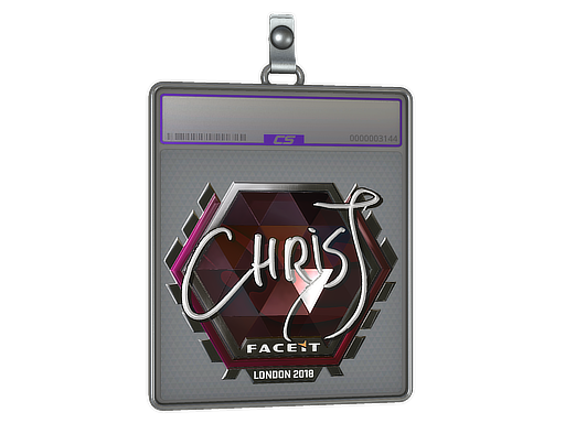Sticker Slab | chrisJ (Foil) | London 2018