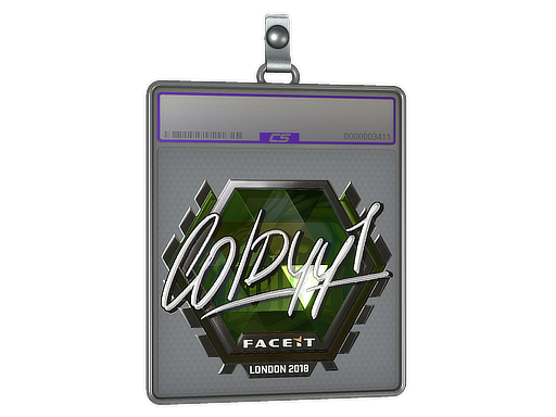 Sticker Slab | COLDYY1 (Foil) | London 2018