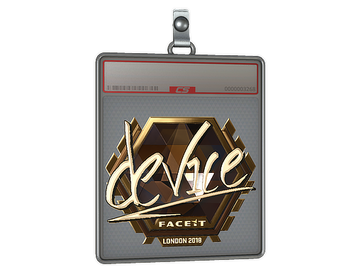 Sticker Slab | device (Gold) | London 2018