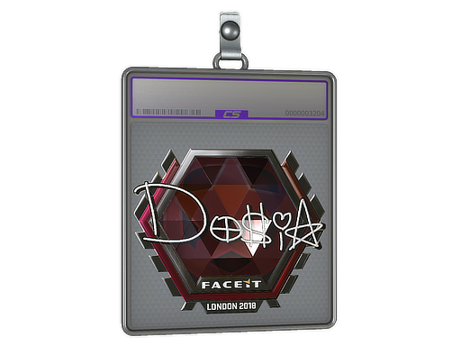 Sticker Slab | Dosia (Foil) | London 2018