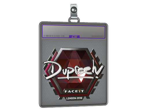 Sticker Slab | dupreeh (Foil) | London 2018