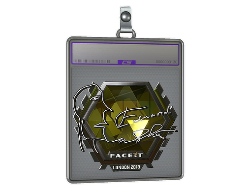 Sticker Slab | Edward (Foil) | London 2018