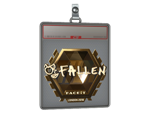 Sticker Slab | FalleN (Gold) | London 2018