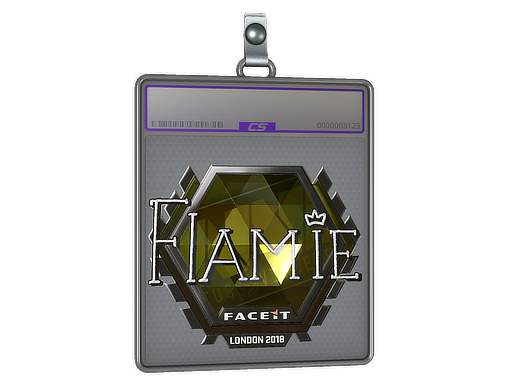 Sticker Slab | flamie (Foil) | London 2018
