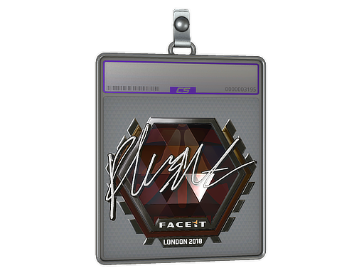 Sticker Slab | flusha (Foil) | London 2018
