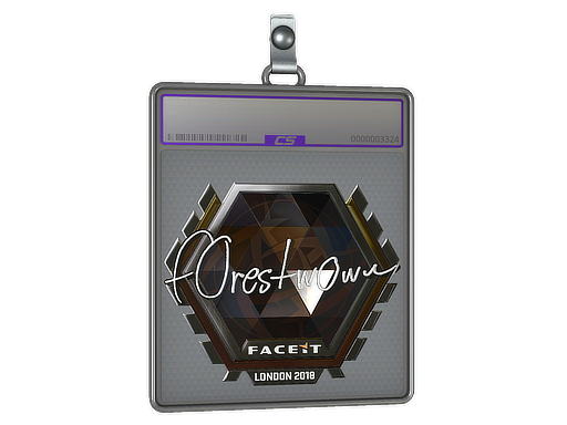 Sticker Slab | f0rest (Foil) | London 2018