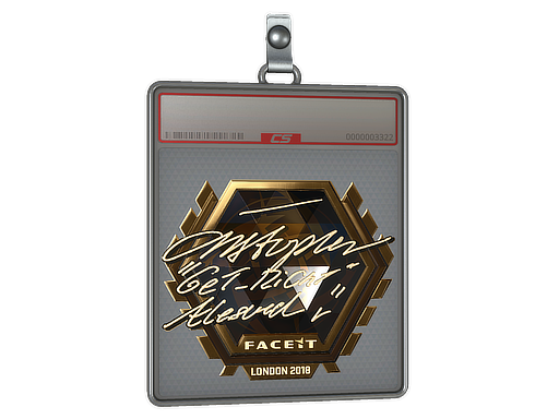 Sticker Slab | GeT_RiGhT (Gold) | London 2018