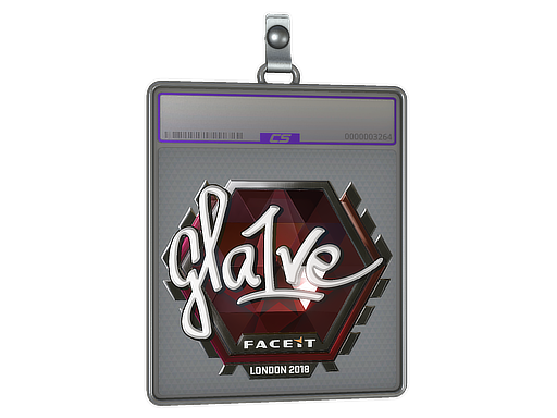 Sticker Slab | gla1ve (Foil) | London 2018