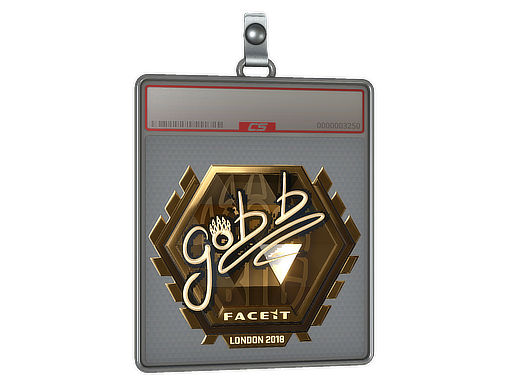 Sticker Slab | gob b (Gold) | London 2018