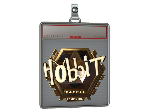 Sticker Slab | Hobbit (Gold) | London 2018