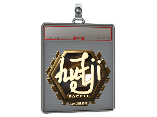 Sticker Slab | hutji (Gold) | London 2018