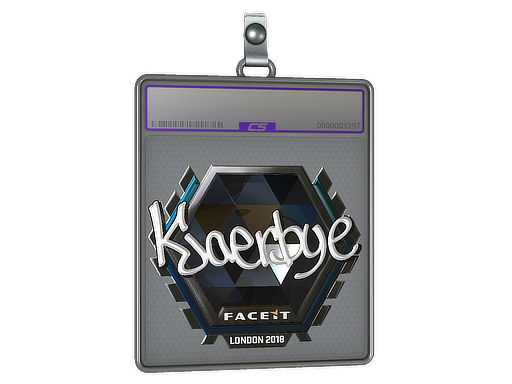 Sticker Slab | Kjaerbye (Foil) | London 2018