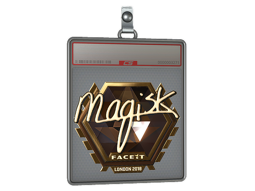 Sticker Slab | Magisk (Gold) | London 2018