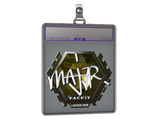 Sticker Slab | MAJ3R (Foil) | London 2018