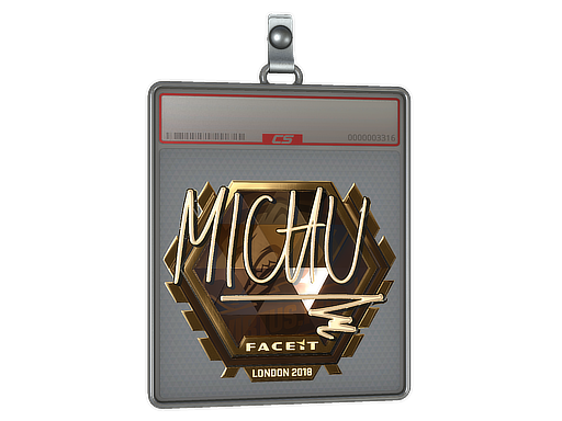 Sticker Slab | MICHU (Gold) | London 2018