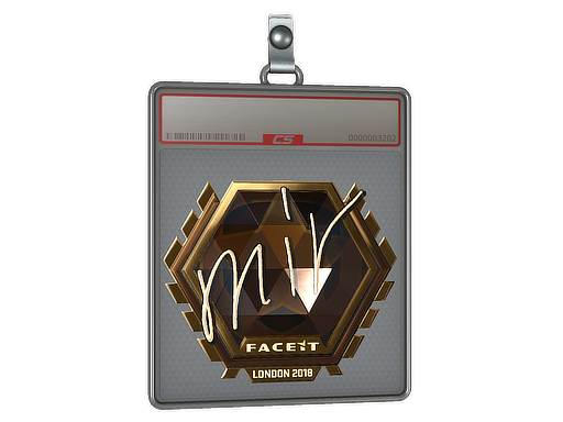 Sticker Slab | mir (Gold) | London 2018