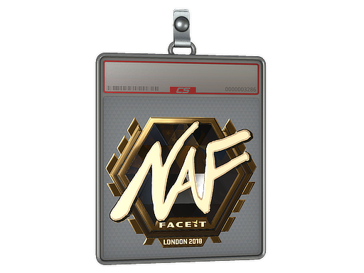 Sticker Slab | NAF (Gold) | London 2018