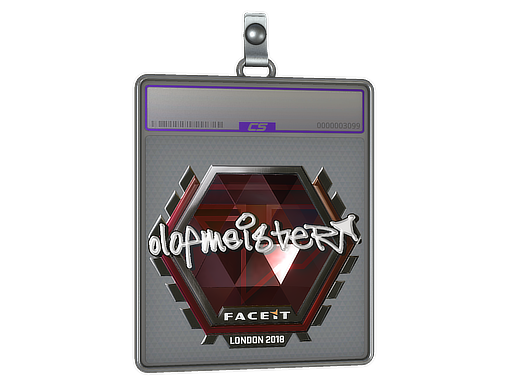 Sticker Slab | olofmeister (Foil) | London 2018