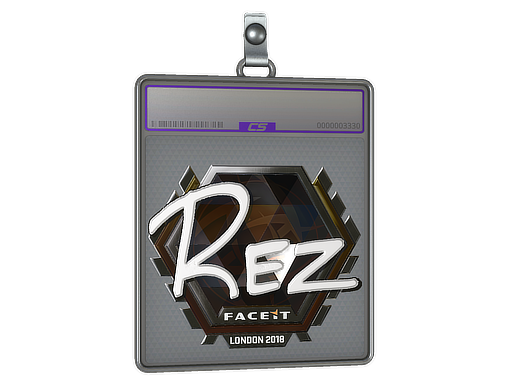 Sticker Slab | REZ (Foil) | London 2018