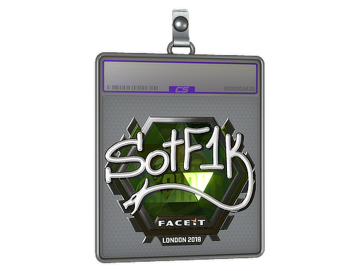 Sticker Slab | S0tF1k (Foil) | London 2018