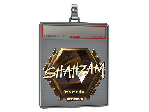 Sticker Slab | ShahZaM (Gold) | London 2018