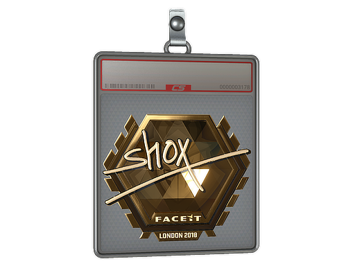 Sticker Slab | shox (Gold) | London 2018