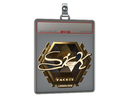 Sticker Slab | SicK (Gold) | London 2018