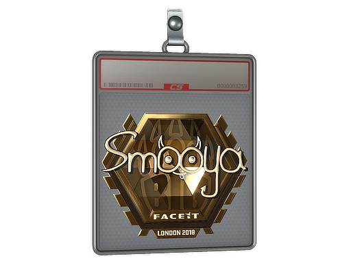 Sticker Slab | smooya (Gold) | London 2018