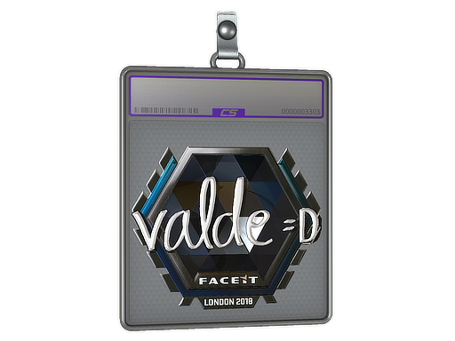 Sticker Slab | v4lde (Foil) | London 2018
