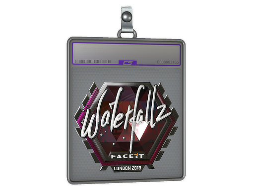 Sticker Slab | waterfaLLZ (Foil) | London 2018