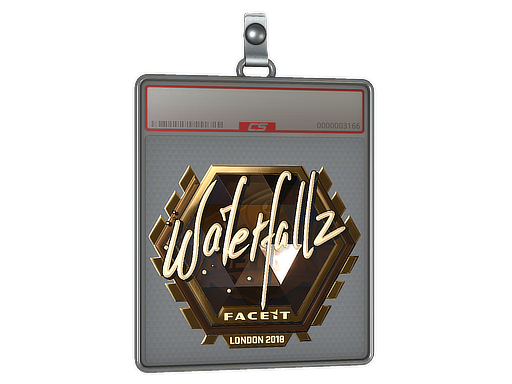 Sticker Slab | waterfaLLZ (Gold) | London 2018