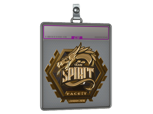 Sticker Slab | Team Spirit (Gold) | London 2018