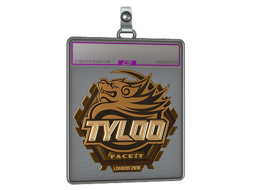 Sticker Slab | Tyloo (Gold) | London 2018