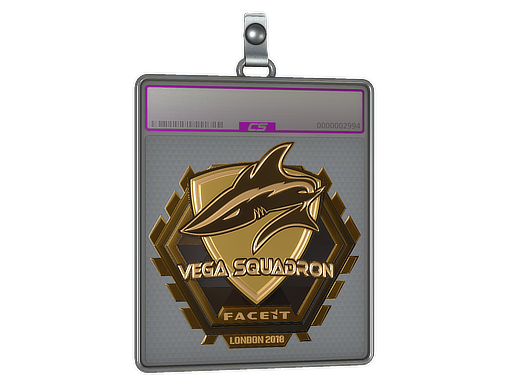 Sticker Slab | Vega Squadron (Gold) | London 2018