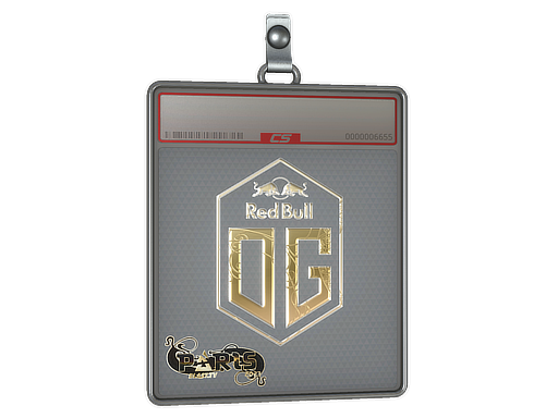 Sticker Slab | OG (Gold) | Paris 2023