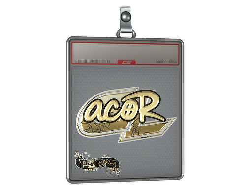 Sticker Slab | acoR (Gold) | Paris 2023