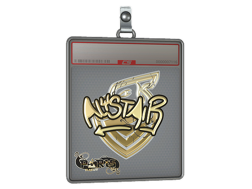 Sticker Slab | aliStair (Gold) | Paris 2023