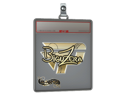 Sticker Slab | biguzera (Gold) | Paris 2023