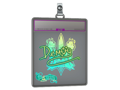 Sticker Slab | DemQQ (Holo) | Paris 2023