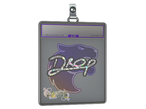 Sticker Slab | drop (Glitter) | Paris 2023
