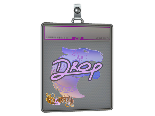 Sticker Slab | drop (Holo) | Paris 2023