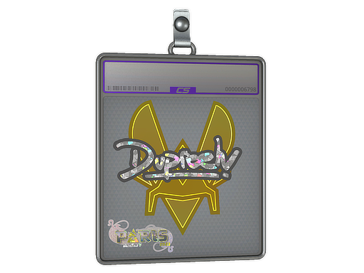 Sticker Slab | dupreeh (Glitter) | Paris 2023