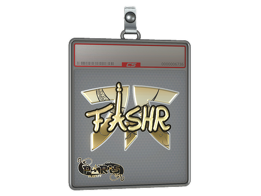 Sticker Slab | FASHR (Gold) | Paris 2023