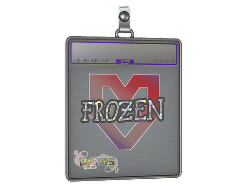 Sticker Slab | frozen (Glitter) | Paris 2023
