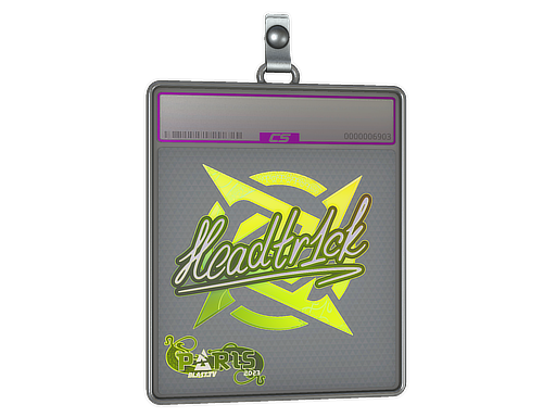 Sticker Slab | headtr1ck (Holo) | Paris 2023