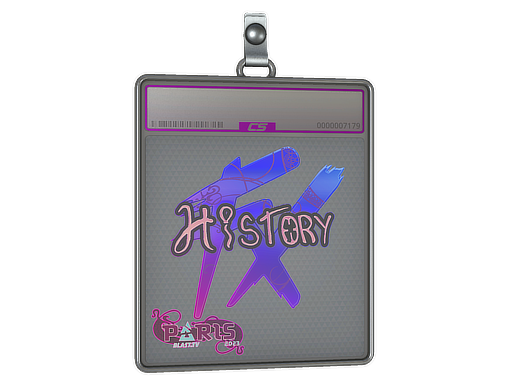 Sticker Slab | History (Holo) | Paris 2023